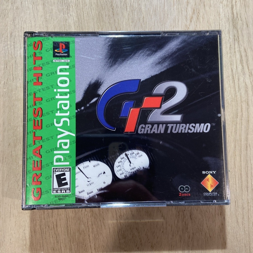 Gran Turismo 2 PS1 PlayStation 1 Greatest Hits -‎ Complete